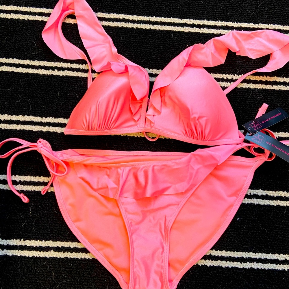 Pink bikini
